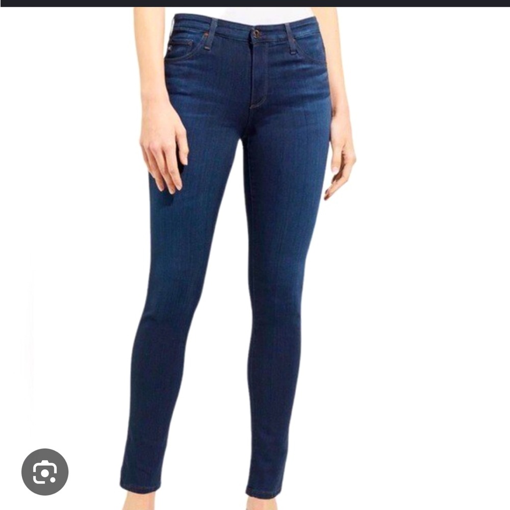 AG Adriano Goldschmied Jeans - Prima Cigarette Midrise Dark Blue